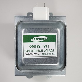 Магнетрон Samsung OM75S, 900 W, замена магнетрона 2М219K																